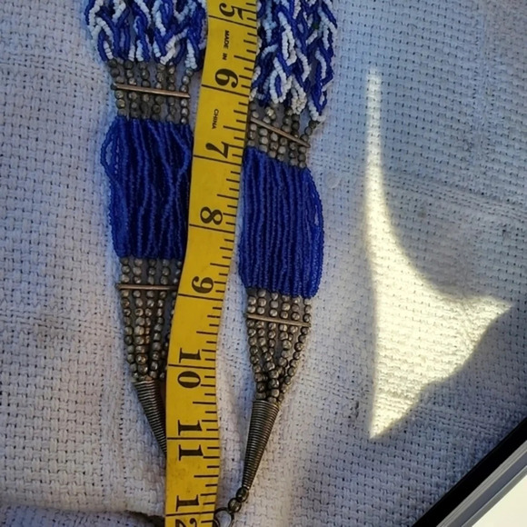 Vintage Seedbead Tribal Necklace NEW - Picture 4 of 6